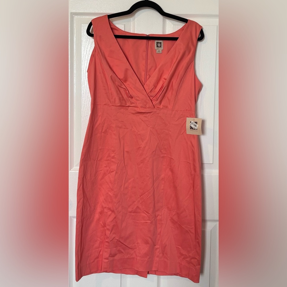 NWT Anne Klein Coral Dress
